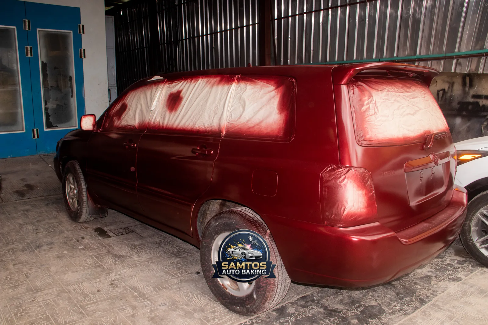 Scratch and paint-damage correction